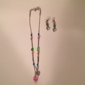 Brighton necklace and earring set